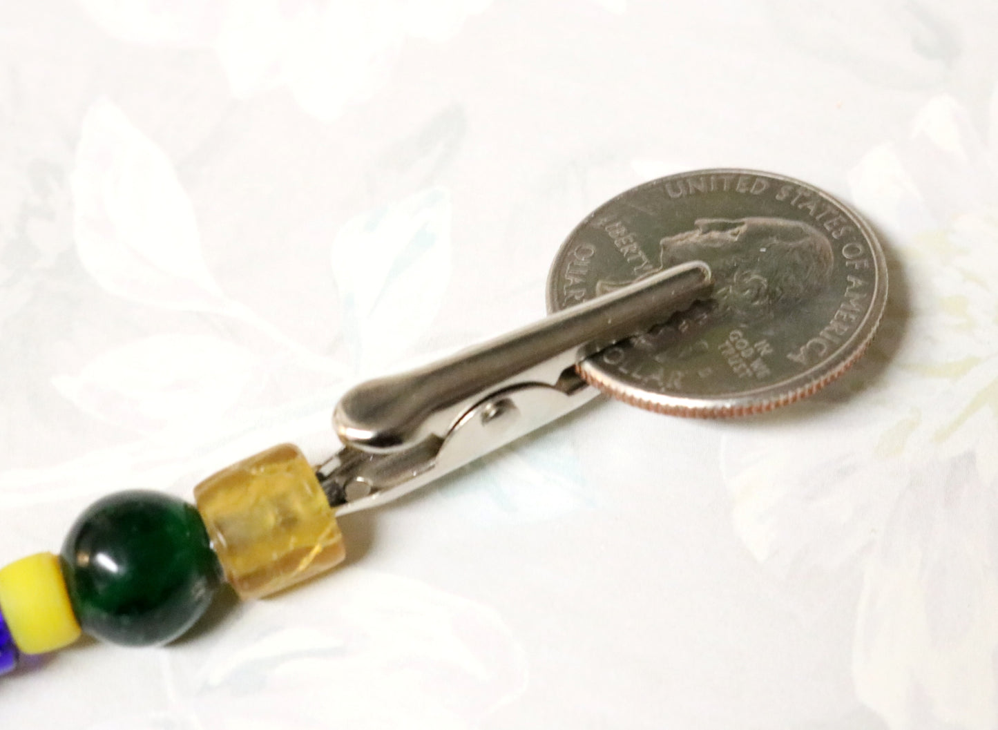 Purple Warmth Primary Love Multi-Use Clip, Credit/Debit Card Holder Multi-Use Artisan Designed Tool by Monkey's Mojo