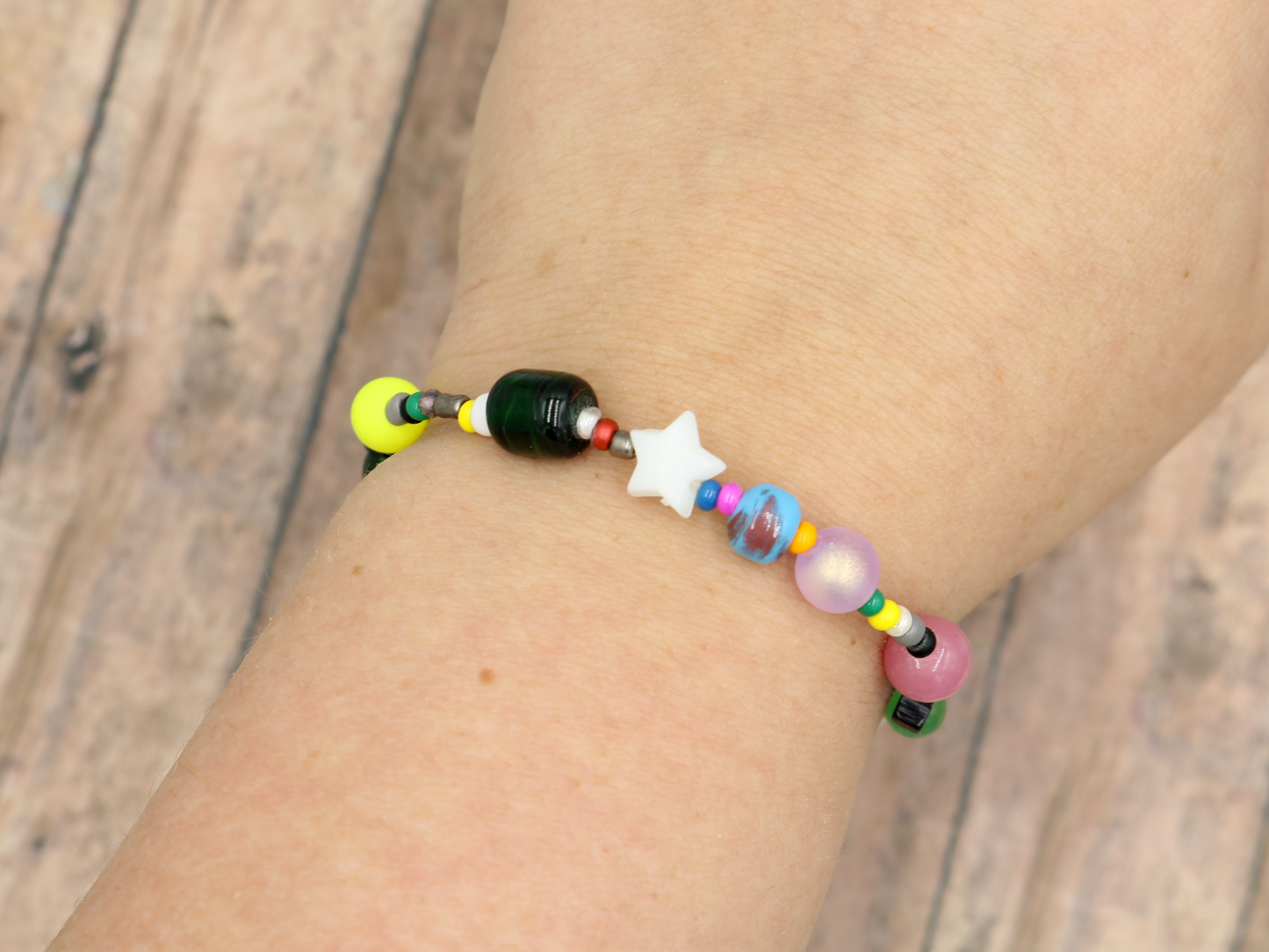 We've Lost Our Minds - Eclectic Kitchen Sink and All Handmade Artisan Bracelet by Monkey's Mojo