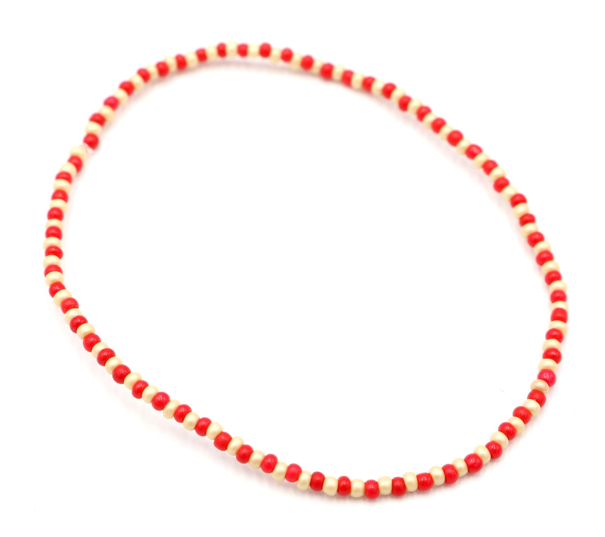 Go Go Griffin Door (Copyright) Fire, Red, and Gold Set of Three Dainty Women's Stretch Bracelets - Monkeysmojo