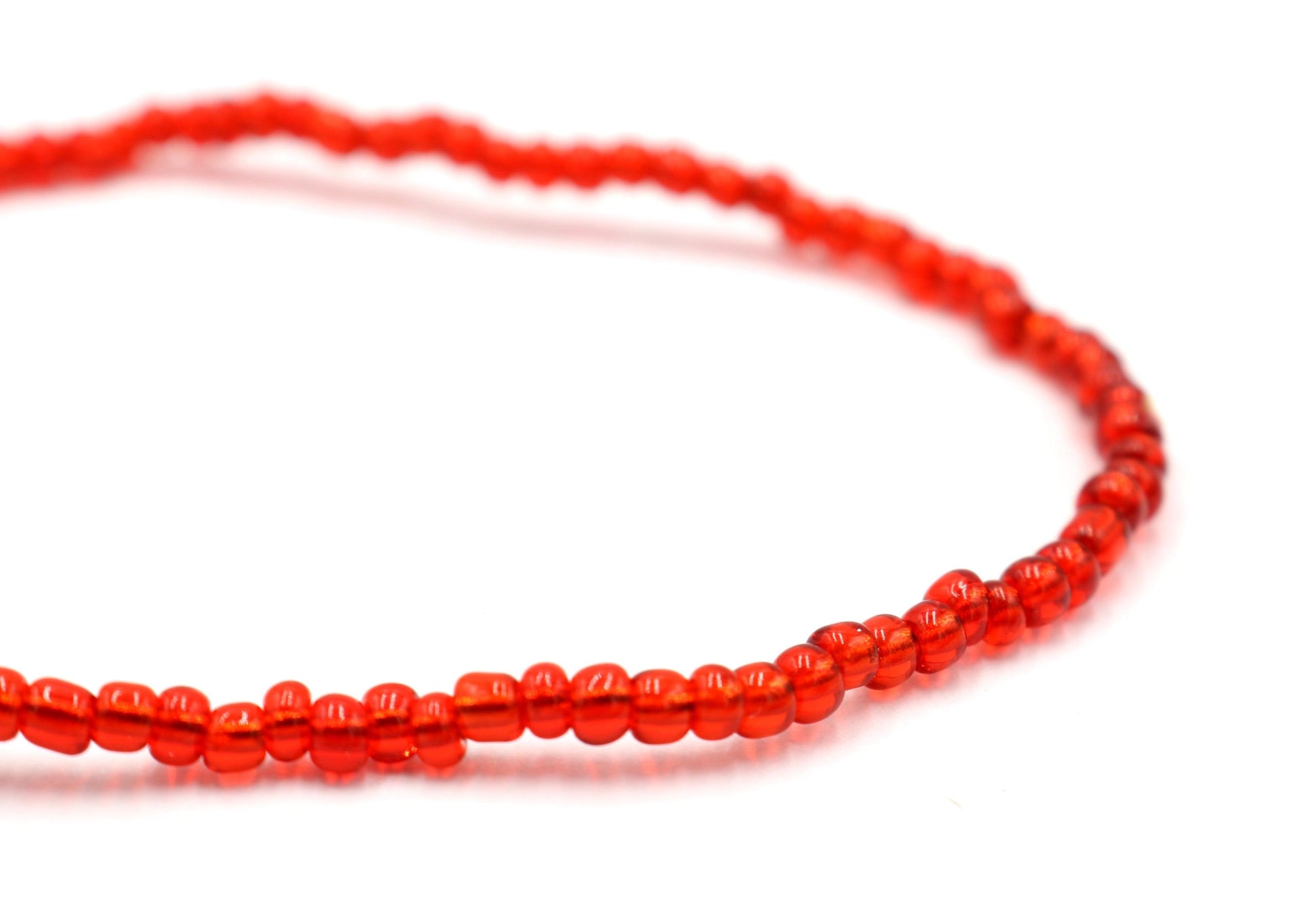 Go Go Griffin Door (Copyright) Fire, Red, and Gold Set of Three Dainty Women's Stretch Bracelets - Monkeysmojo