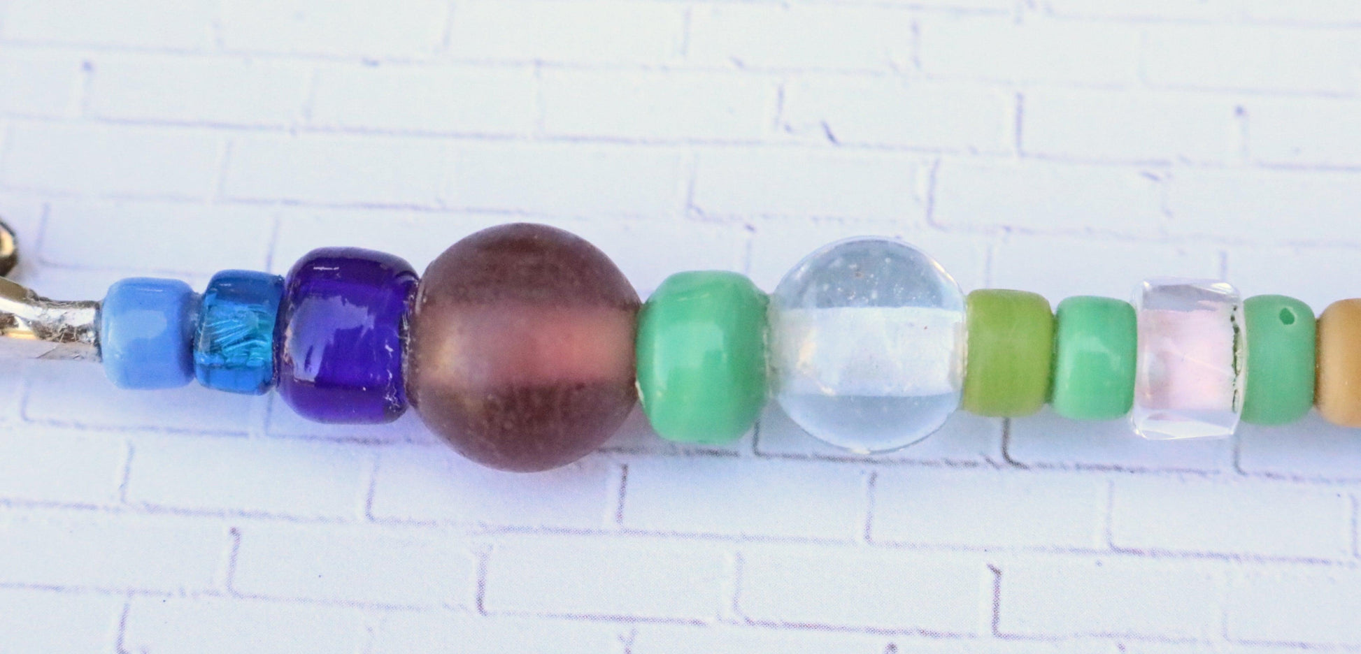 Cold as Blue Hued Ice Multi-Use Clip, Credit/Debit Card Holder Bracelet Helper Artisan Tool - Monkeysmojo