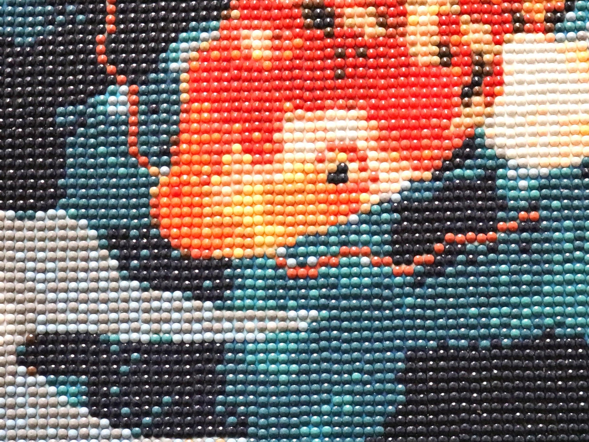 Don't Be Koi! Dance with the Fishes In Orange Oriental Delight 5D Diamond Art Bedazzled Wall Art - Monkeysmojo