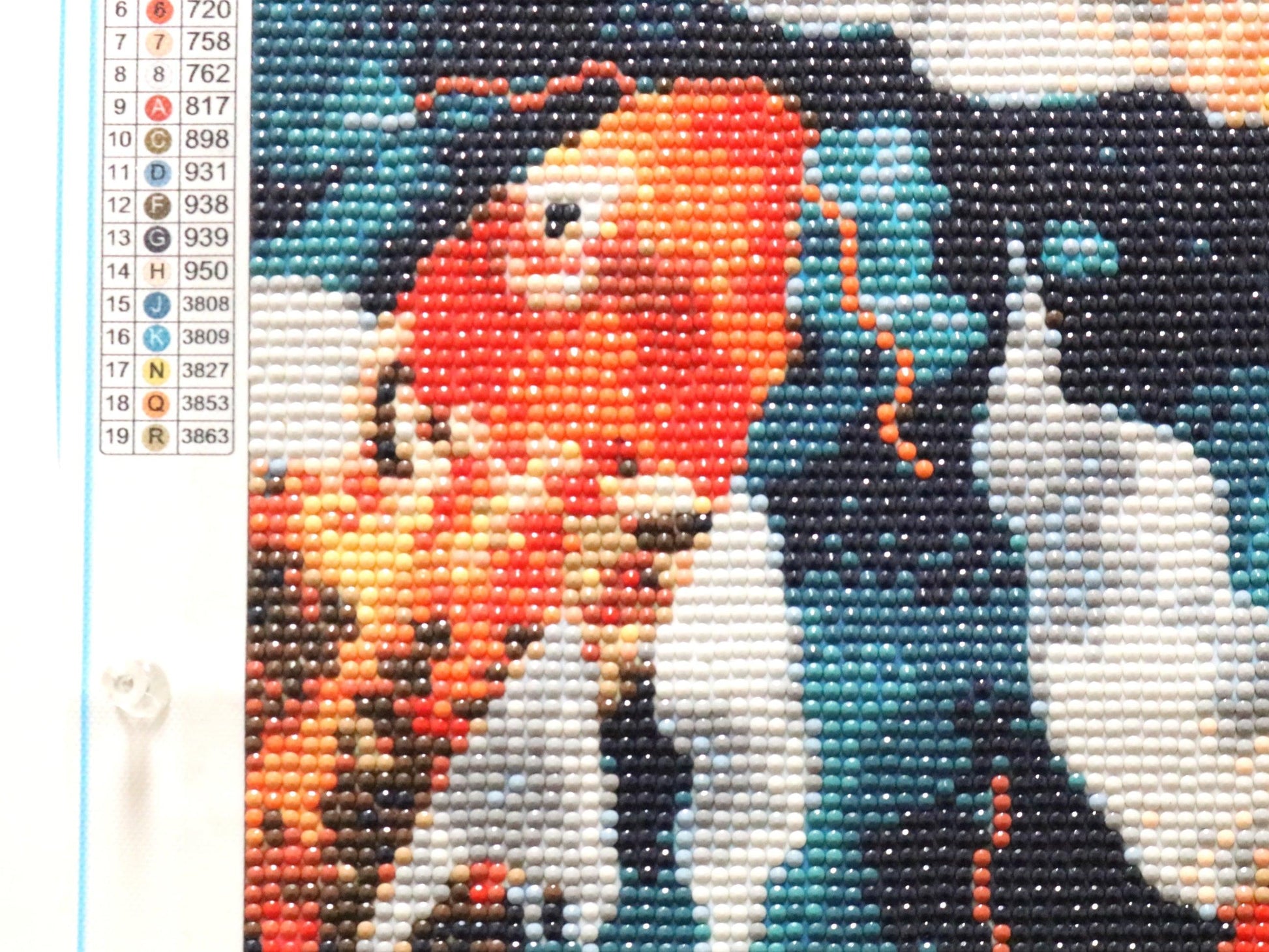 Don't Be Koi! Dance with the Fishes In Orange Oriental Delight 5D Diamond Art Bedazzled Wall Art - Monkeysmojo