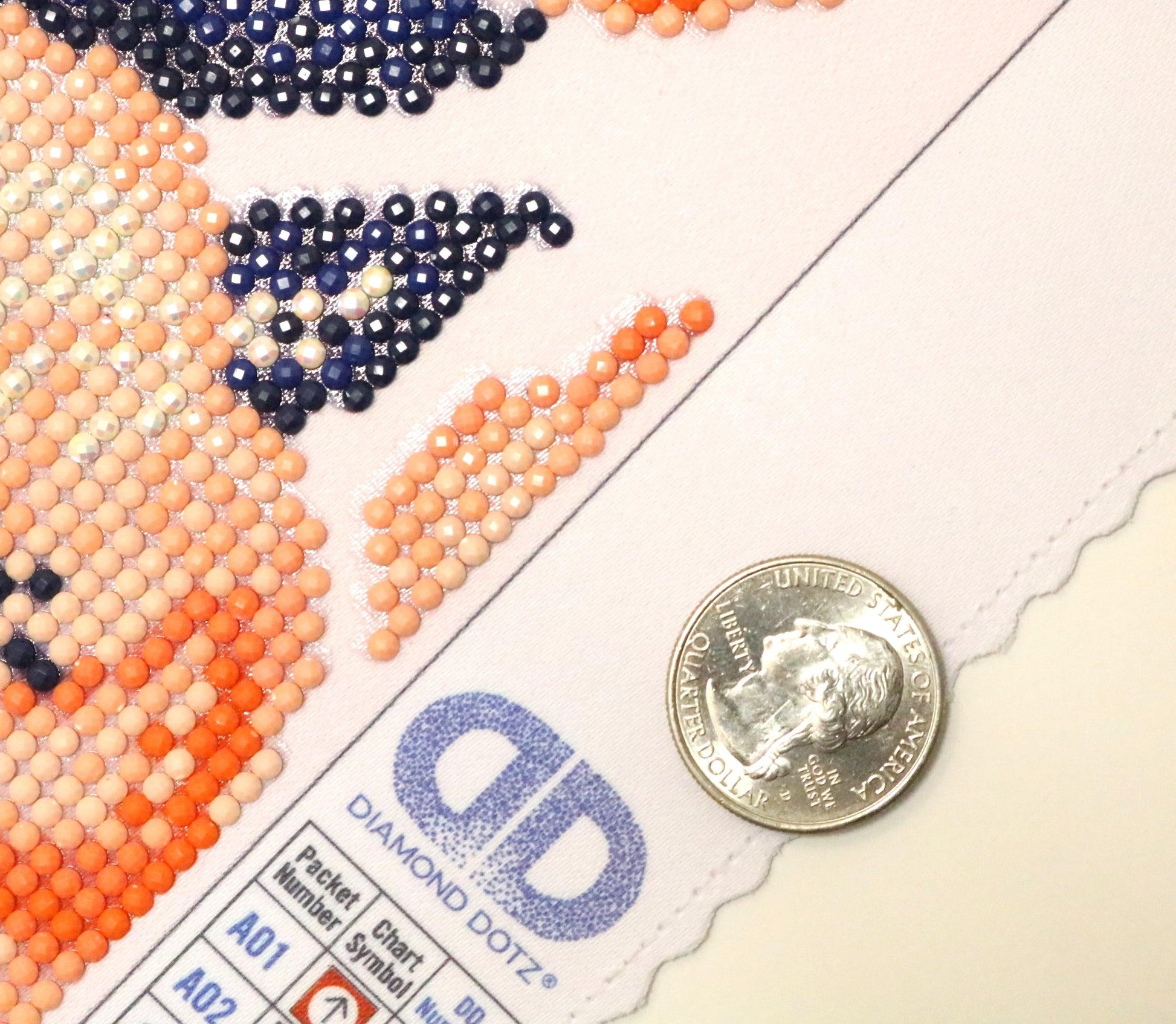 Poppy oh Poppy! Dancing 12" x 12" Iridescent 5D Diamond Dotz Poppy Floral Diamond Art - Monkeysmojo