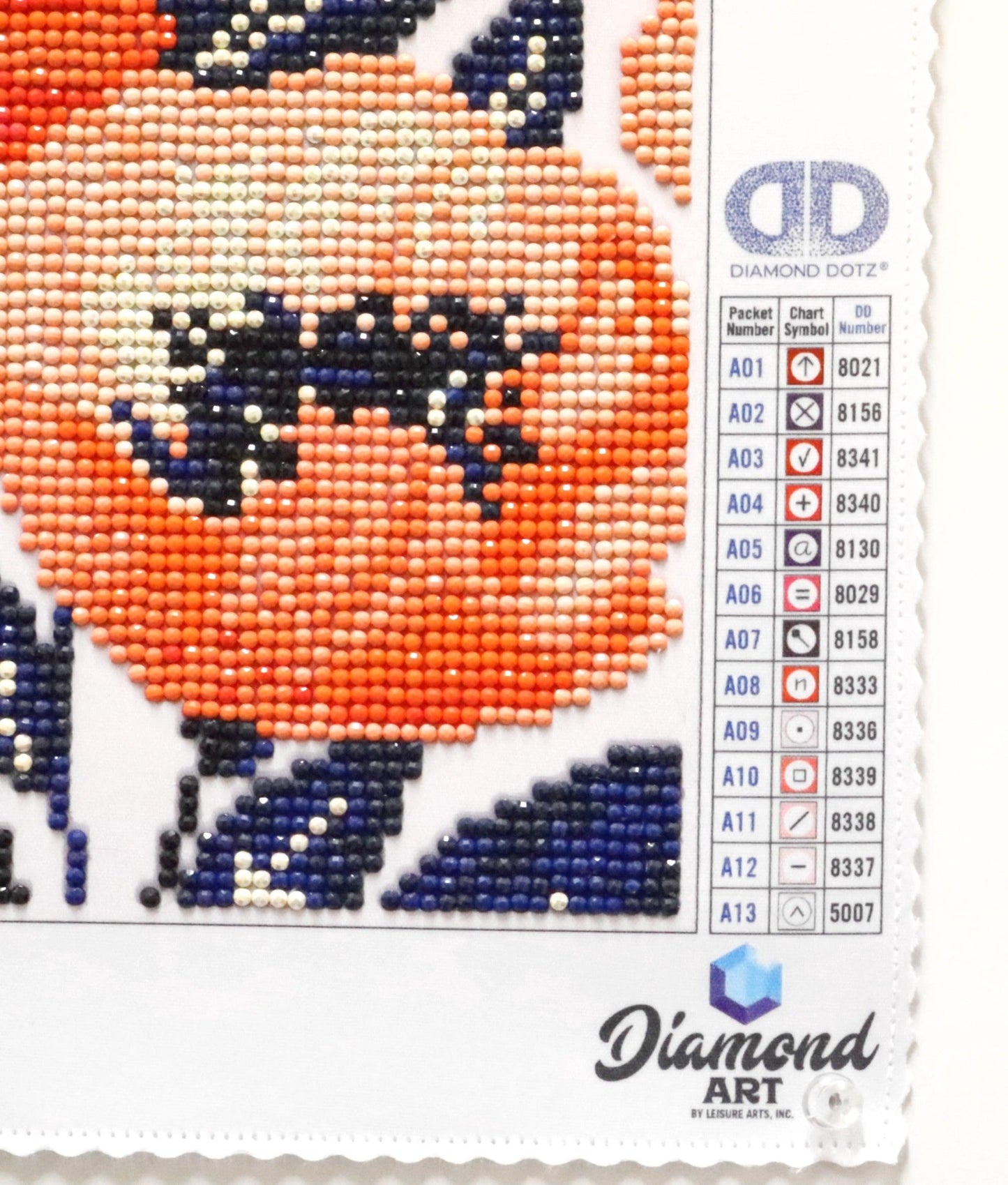 Poppy oh Poppy! Dancing 12" x 12" Iridescent 5D Diamond Dotz Poppy Floral Diamond Art - Monkeysmojo