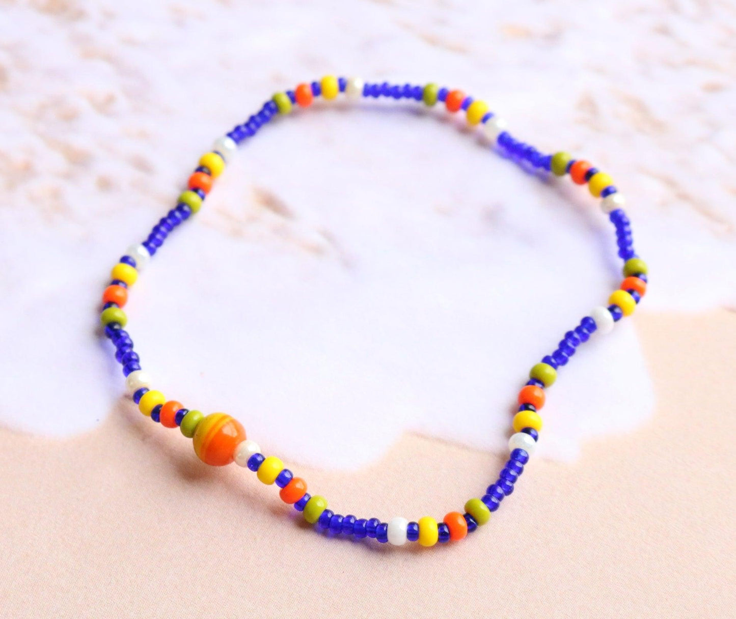 What Rhymes with Orange? Not Blue - Gemini Vibes Women's Glass Bracelet - Monkeysmojo