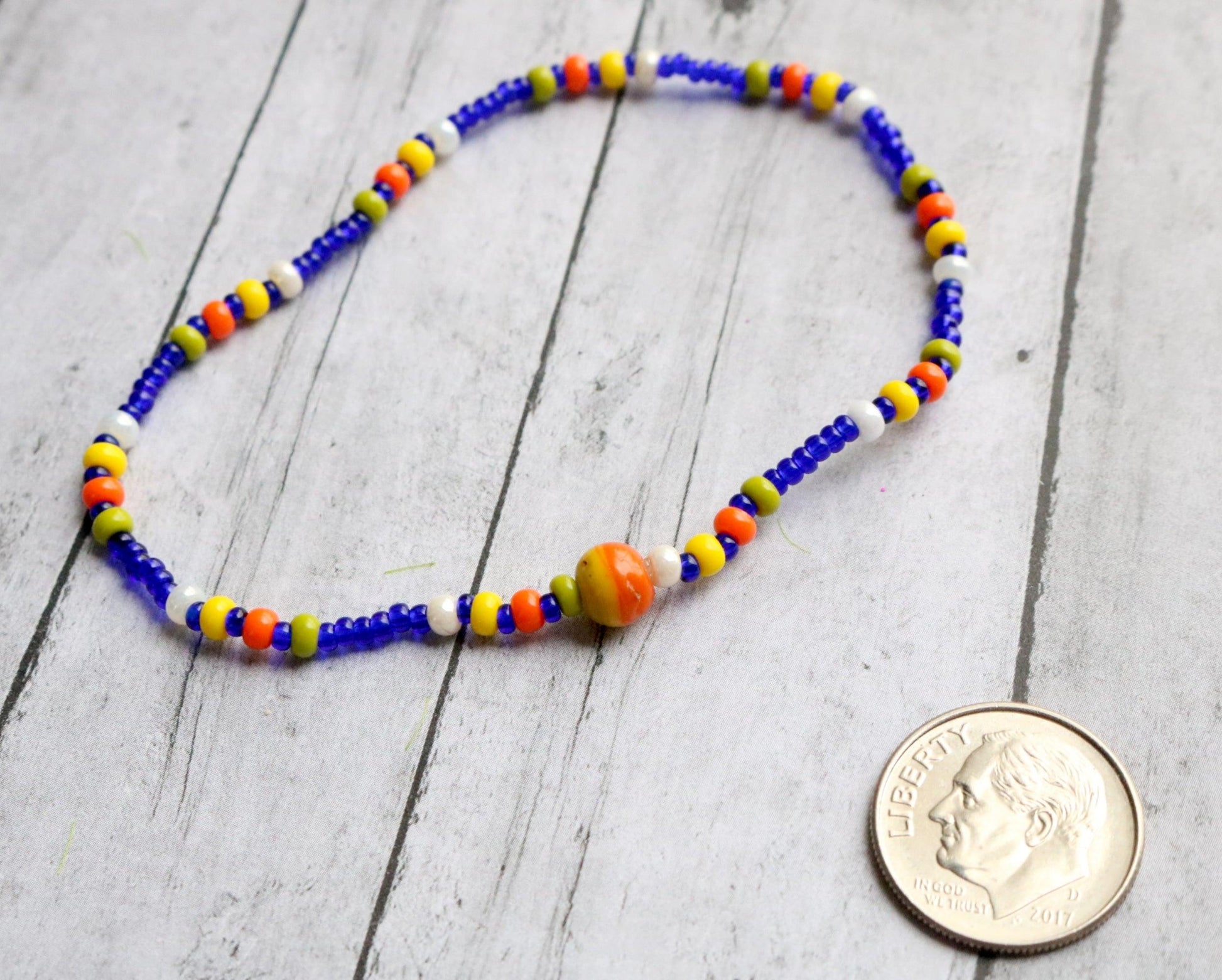 What Rhymes with Orange? Not Blue - Gemini Vibes Women's Glass Bracelet - Monkeysmojo