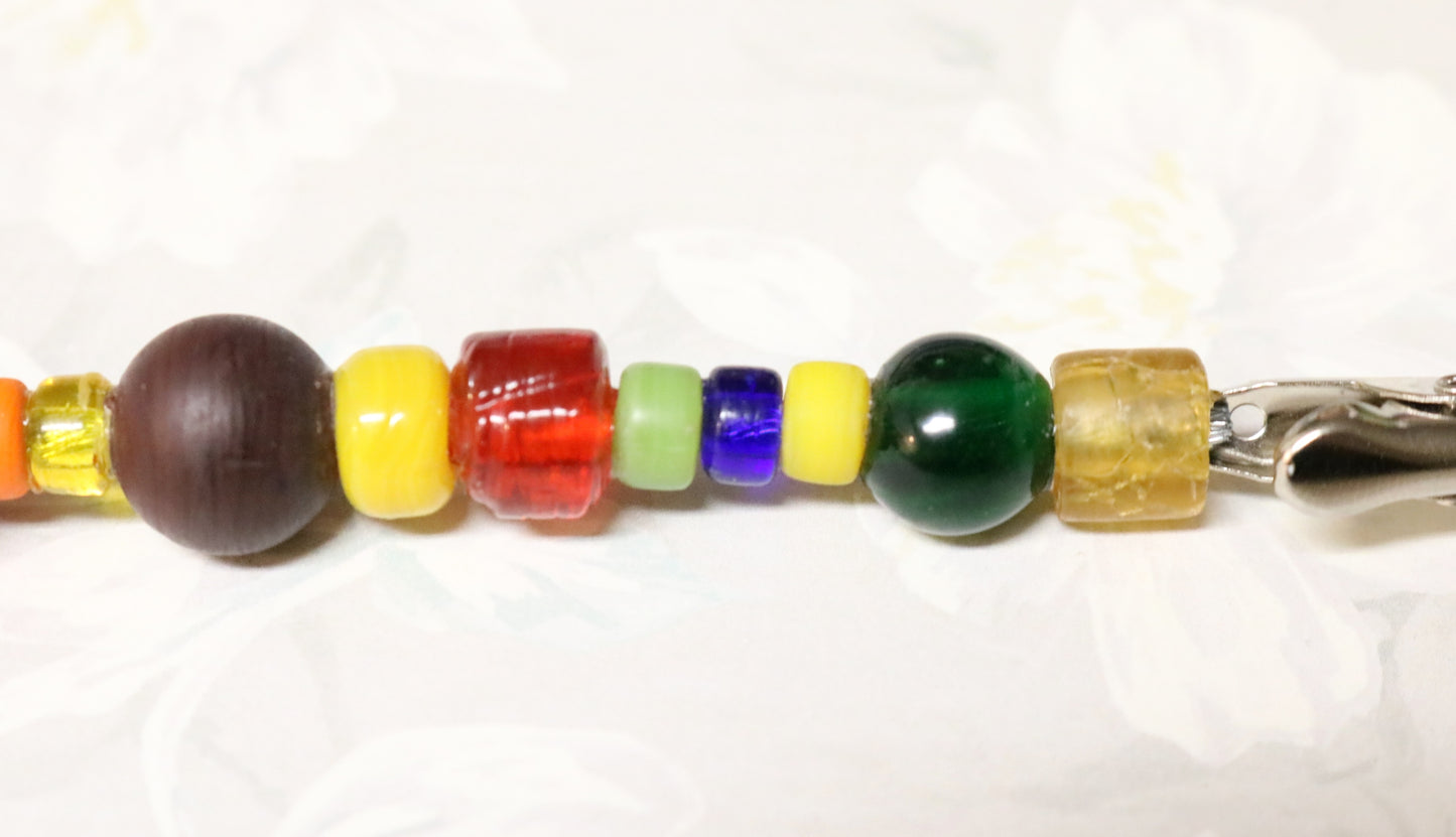 Purple Warmth Primary Love Multi-Use Clip, Credit/Debit Card Holder Multi-Use Artisan Designed Tool by Monkey's Mojo