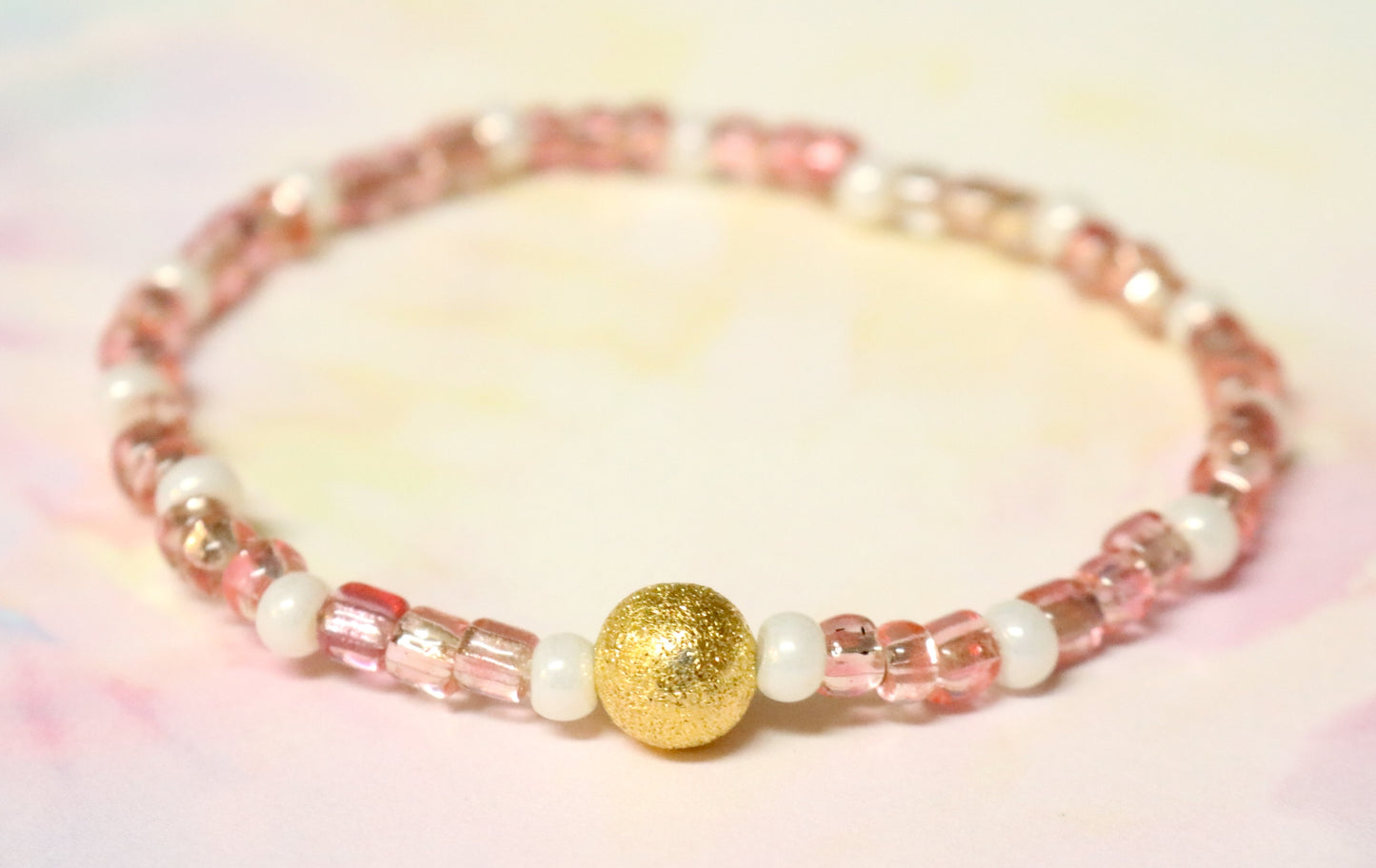 Pretty Pretty Princess - Princess and the Frog Golden Ball Glass Artisan Bracelet by Monkey's Mojo