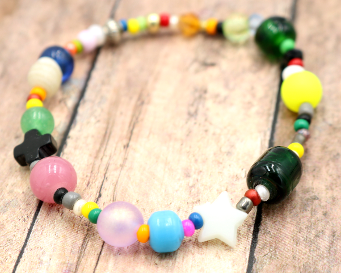 We've Lost Our Minds - Eclectic Kitchen Sink and All Handmade Artisan Bracelet by Monkey's Mojo