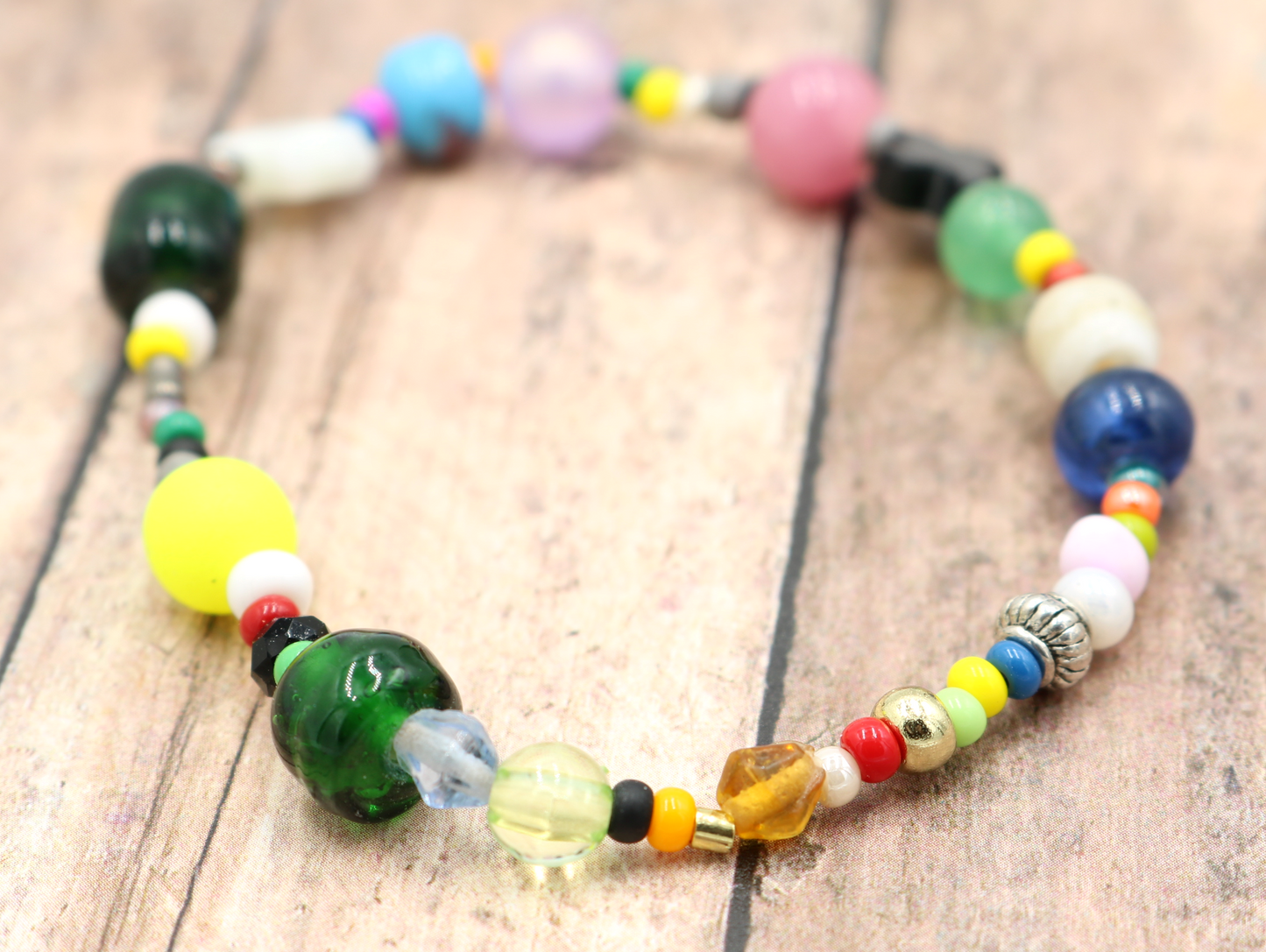 We've Lost Our Minds - Eclectic Kitchen Sink and All Handmade Artisan Bracelet by Monkey's Mojo