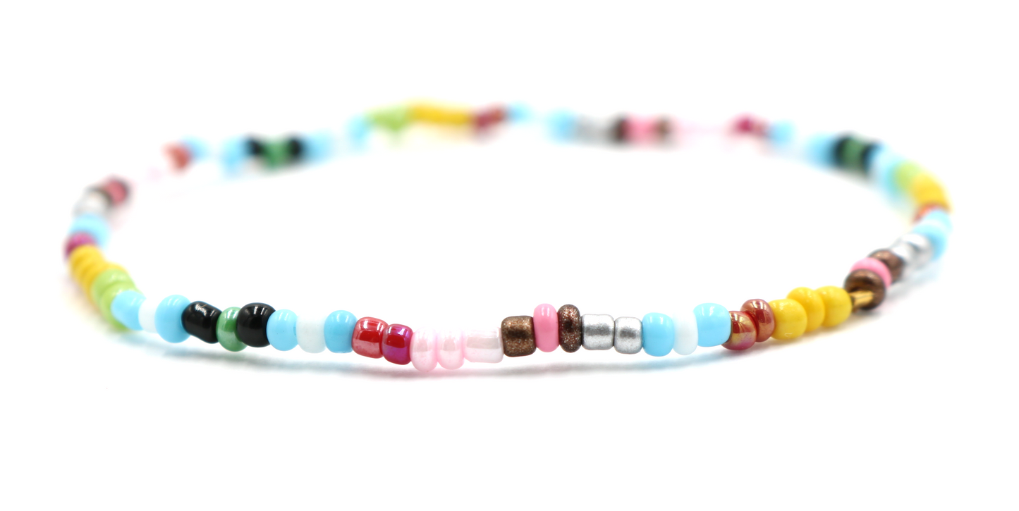 Brick by Yellow Brick Wizard of Oz Inspired Story Line Beaded Bracelet by Monkey's Mojo