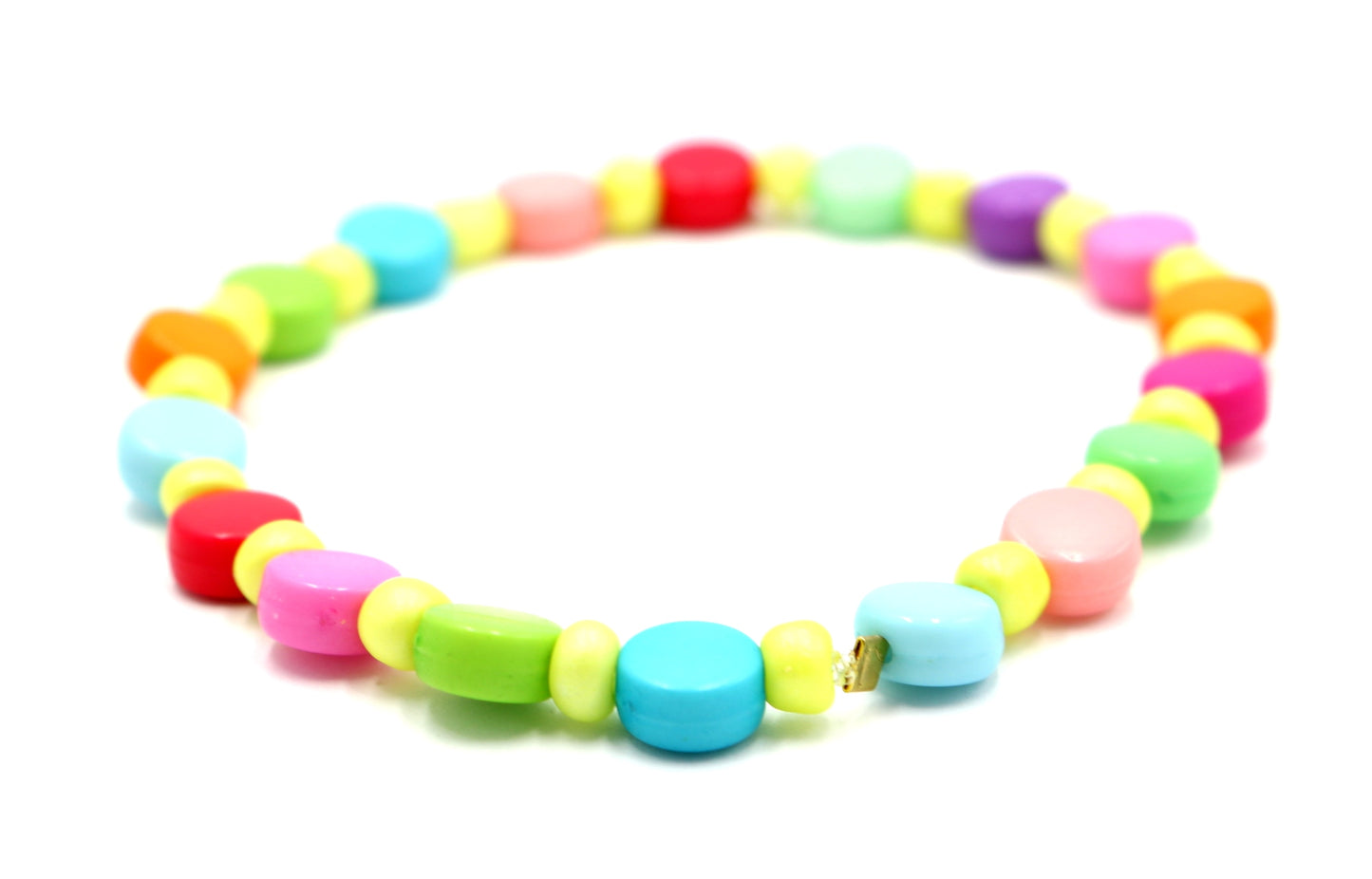 Electric Carnival Candy EDC Dance Dance Neon Yellow Bright Colors Bracelet by Monkey's Mojo