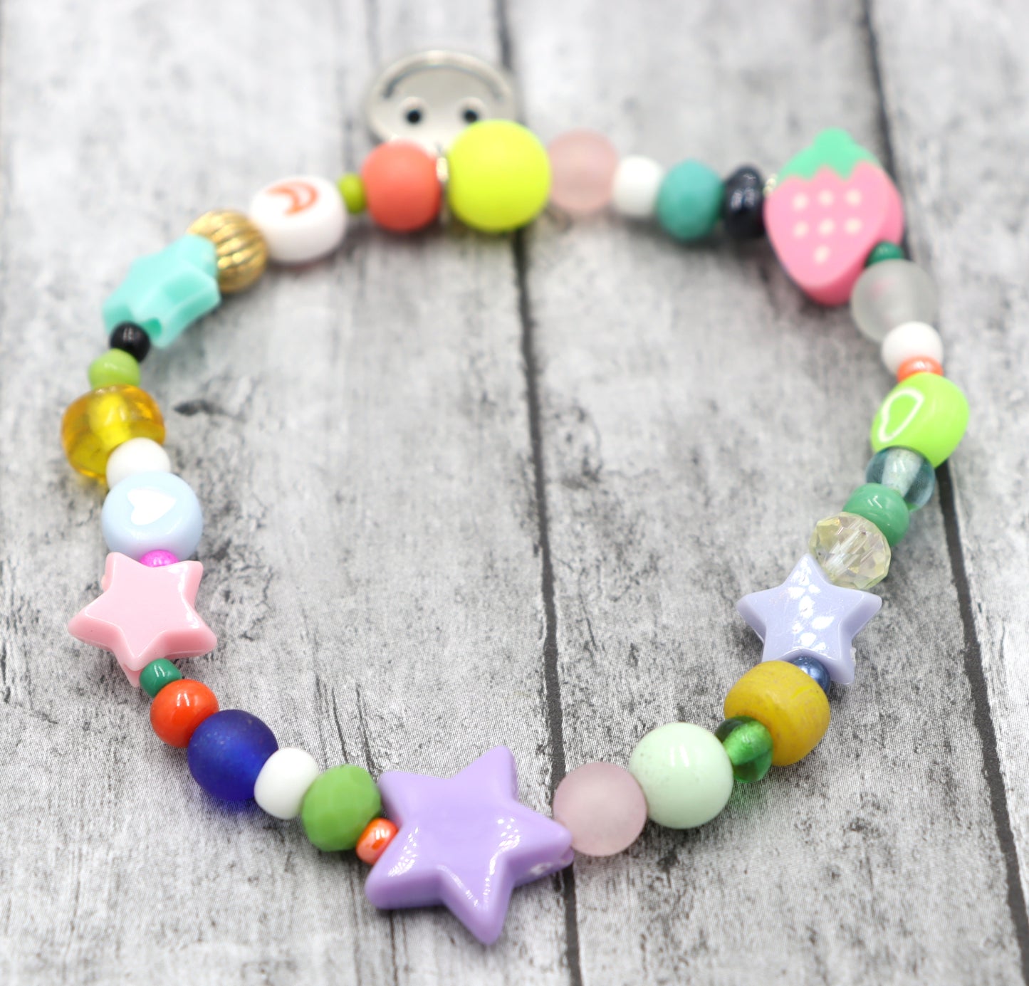Kawaii All Things Bright and Cute All But the Kitchen Sink Fun Girlie Handmade Bracelet by Monkey's Mojo