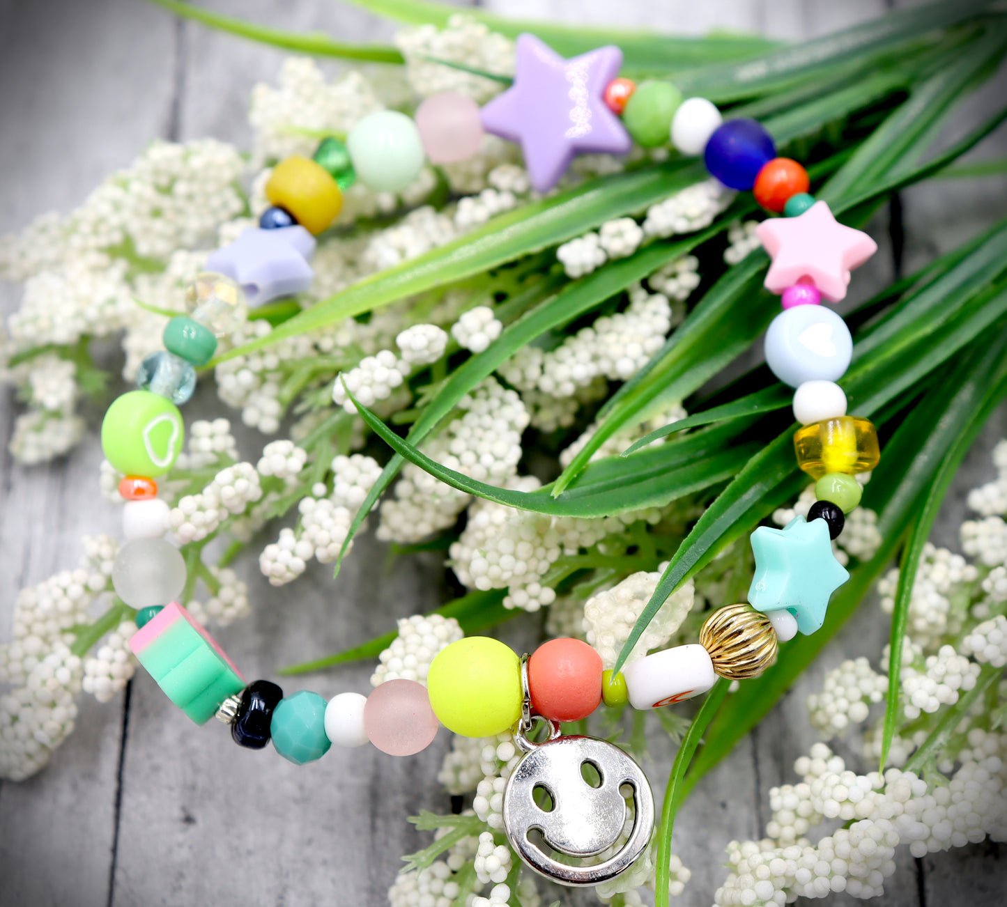 Kawaii All Things Bright and Cute All But the Kitchen Sink Fun Girlie Handmade Bracelet by Monkey's Mojo