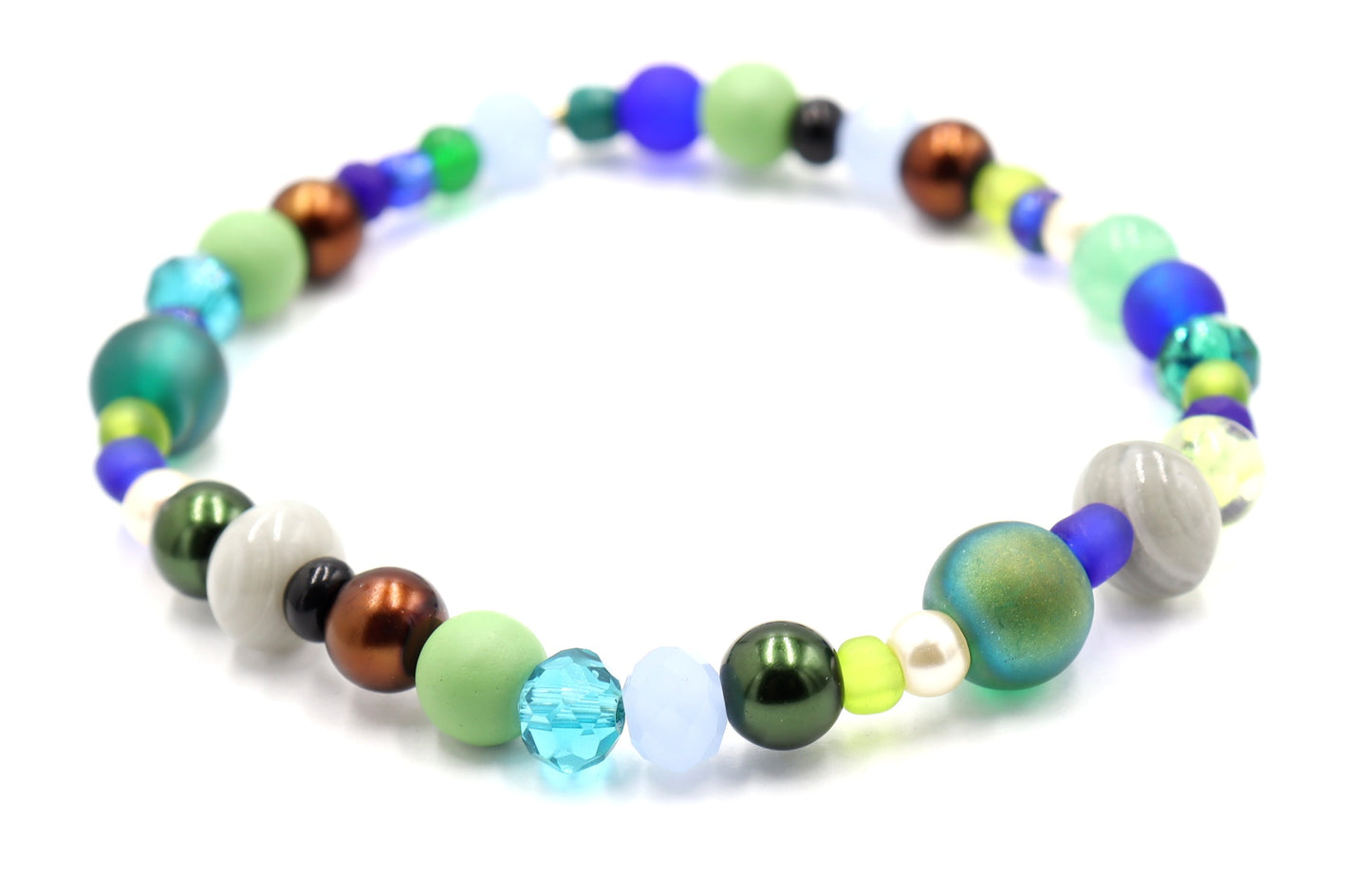 It Came from the Deep Swamp Monster Deconstructed Avant Garde Halloween Bracelet by Monkey’s Mojo