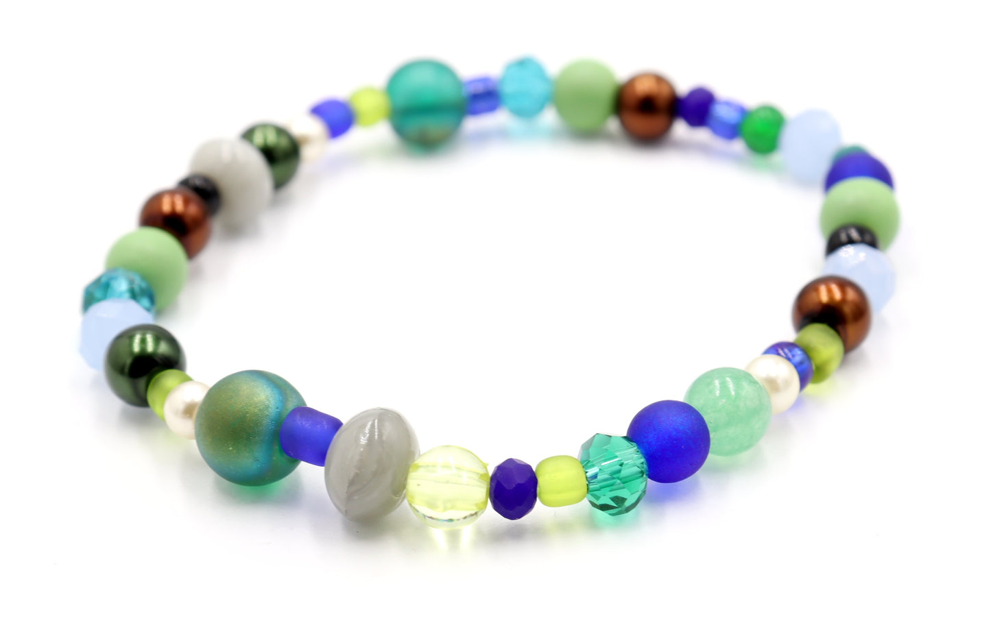 It Came from the Deep Swamp Monster Deconstructed Avant Garde Halloween Bracelet by Monkey’s Mojo