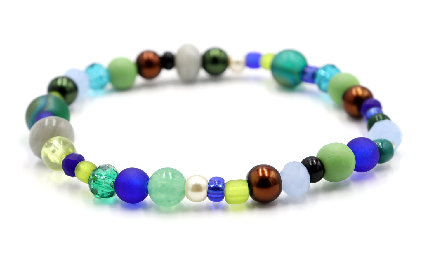 It Came from the Deep Swamp Monster Deconstructed Avant Garde Halloween Bracelet by Monkey’s Mojo