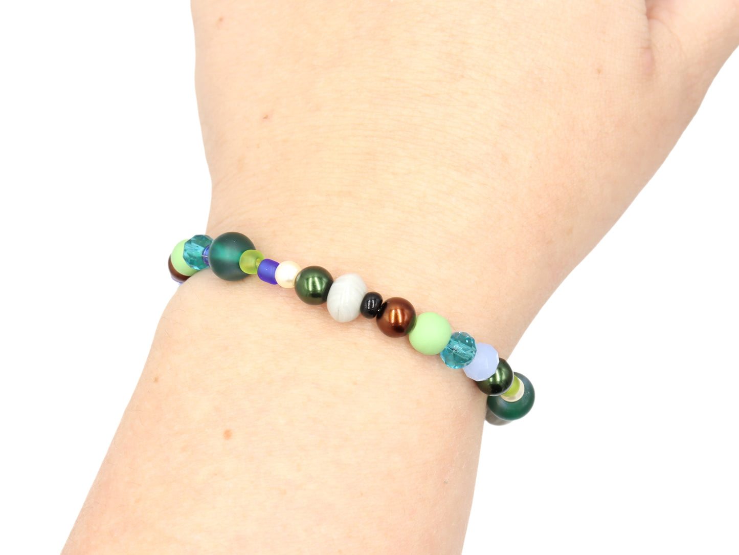 It Came from the Deep Swamp Monster Deconstructed Avant Garde Halloween Bracelet by Monkey’s Mojo