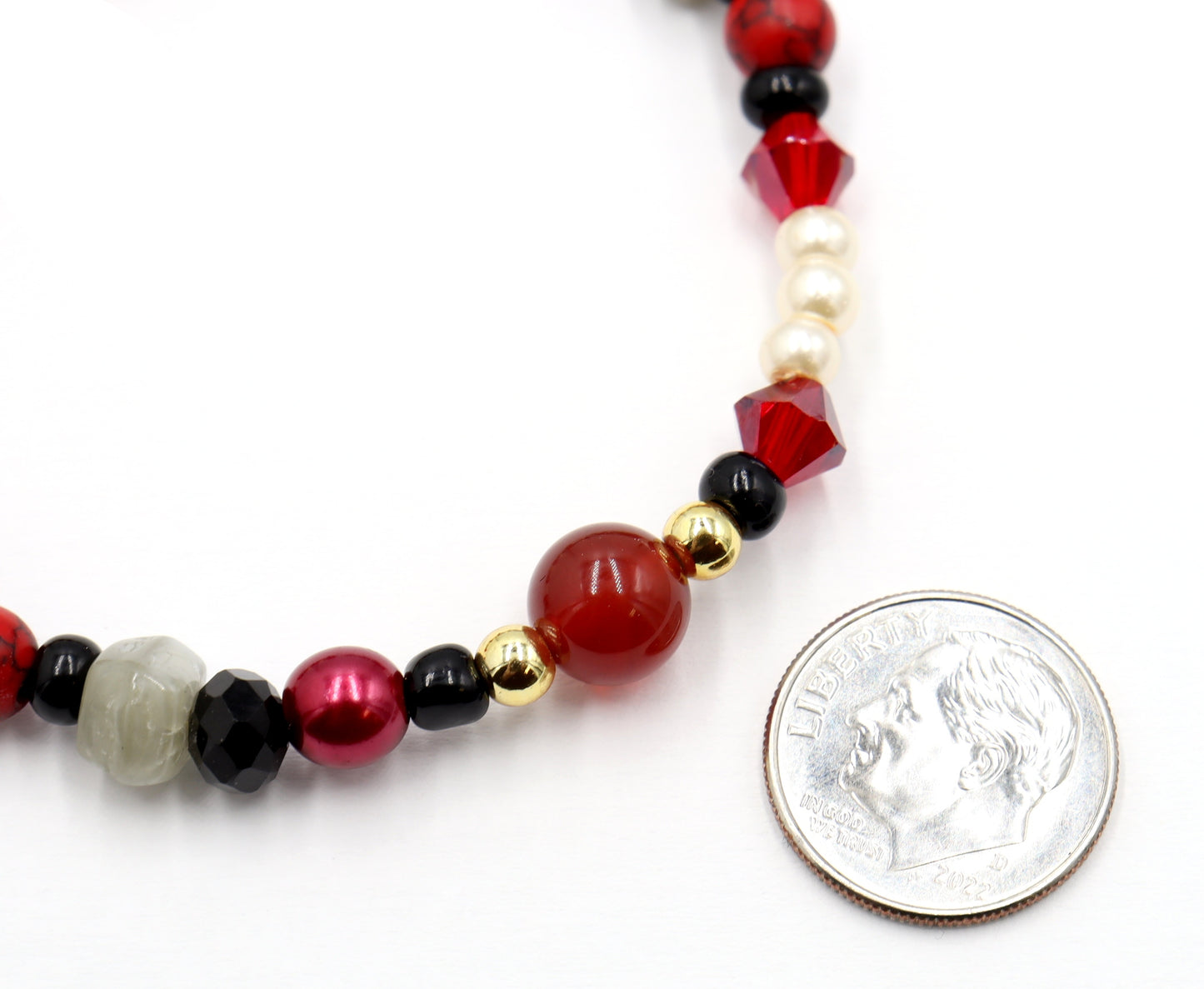 Transylvania is Calling Home Vampire’s Bite Deconstructed Avant Garde Halloween Bracelet by Monkey’s Mojo