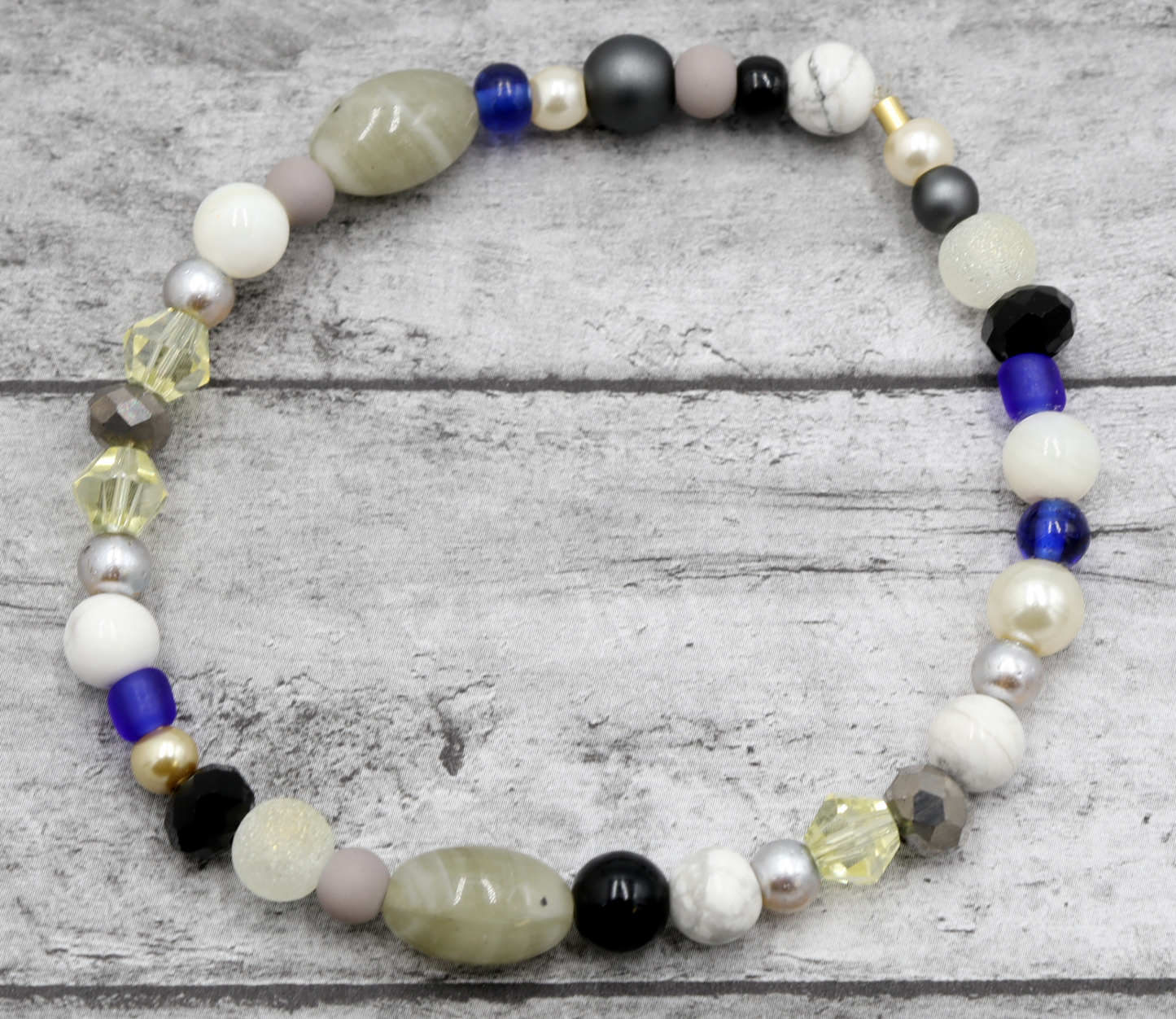 Here Comes the Bride of Frankenstein Deconstructed Avant Garde Halloween Bracelet by Monkey’s Mojo