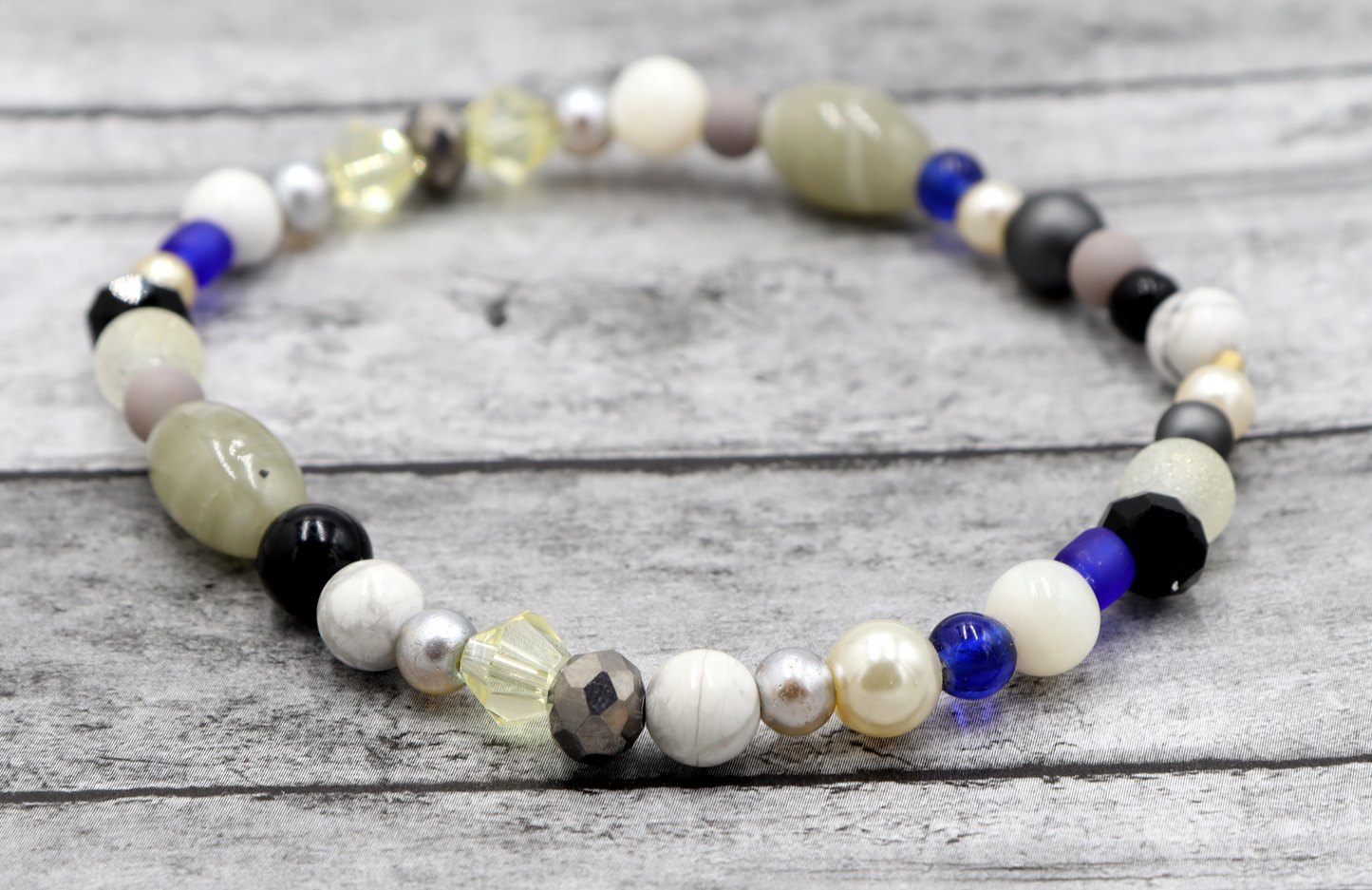 Here Comes the Bride of Frankenstein Deconstructed Avant Garde Halloween Bracelet by Monkey’s Mojo