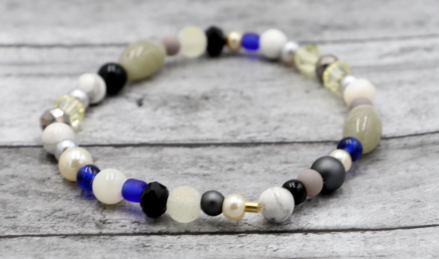 Here Comes the Bride of Frankenstein Deconstructed Avant Garde Halloween Bracelet by Monkey’s Mojo