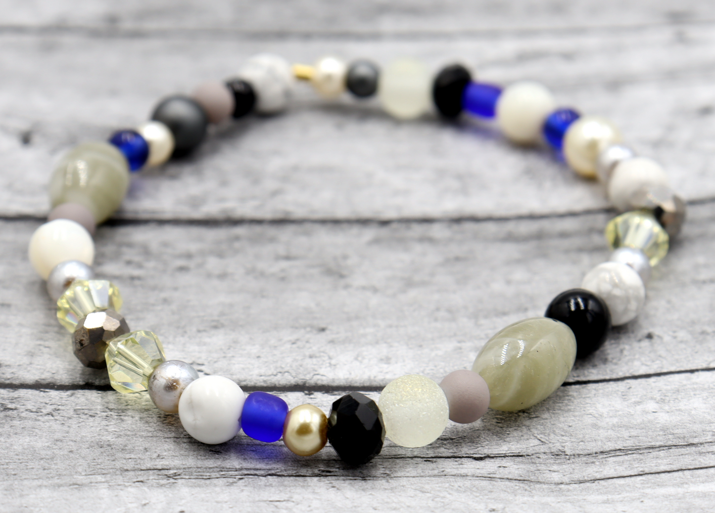 Here Comes the Bride of Frankenstein Deconstructed Avant Garde Halloween Bracelet by Monkey’s Mojo