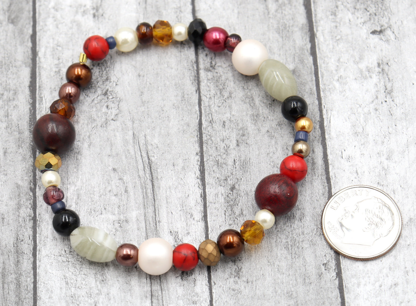 Howling at the Moon Werewolf Mash Deconstructed Avant Garde Halloween Bracelet by Monkey’s Mojo