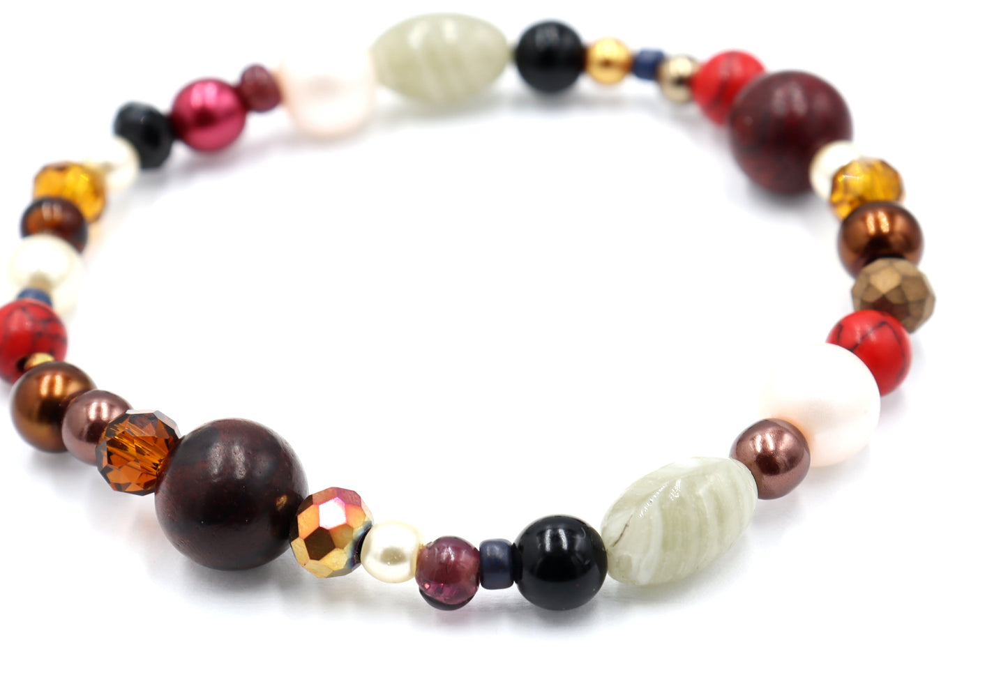 Howling at the Moon Werewolf Mash Deconstructed Avant Garde Halloween Bracelet by Monkey’s Mojo