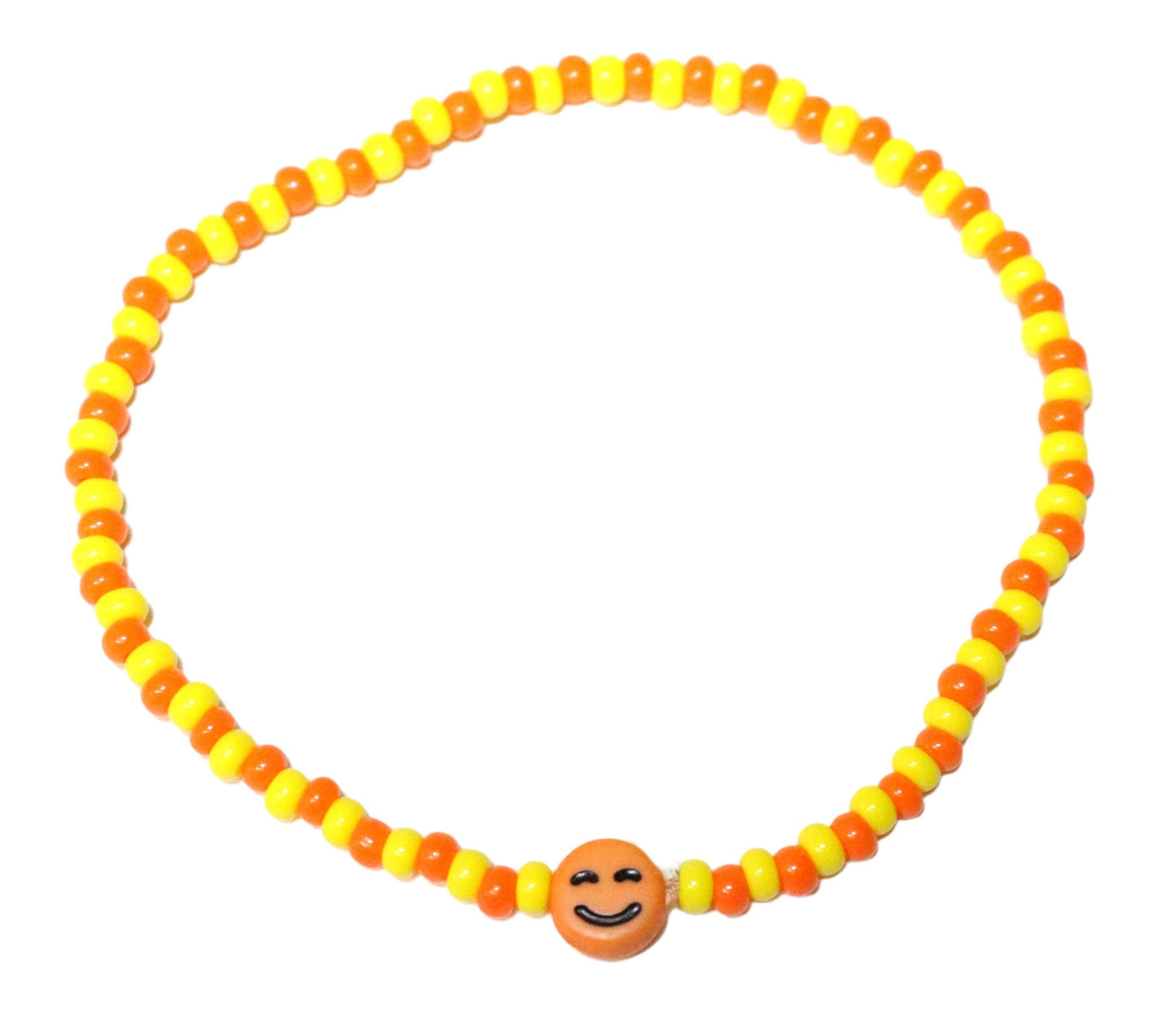 Smile Sunshine The Rays are Warm Orange and Yellow Smile Bracelet - Monkeysmojo