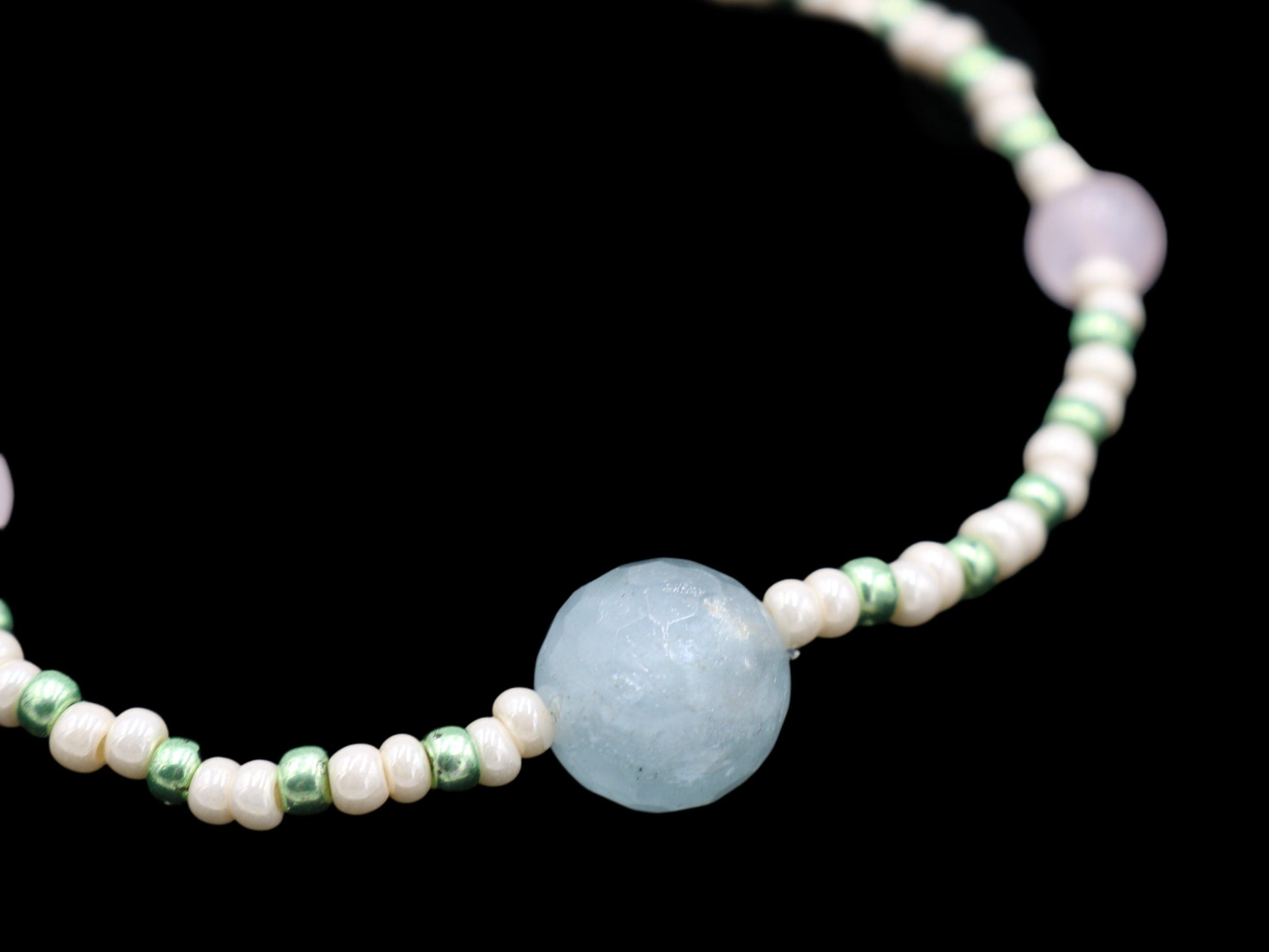 Cotton Candy Pastel Spring Dream Beautiful Easter Aquamarine Women's Bracelet - Monkeysmojo